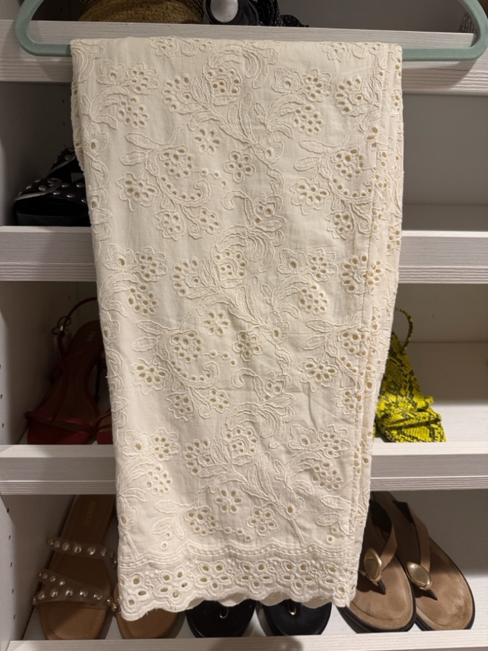 Zara Cream Eyelet 2-Piece Set - Picture 7 of 11